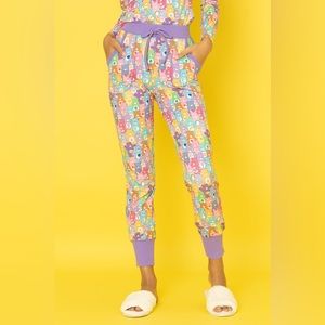 BlackMilk Clothing CLASSIC CARE BEARS COMFY PANTS - LIMITED